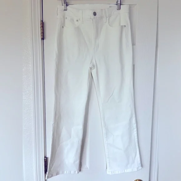 NWOT AYR The Pop In Salt Water Straight Ankle Jeans Size 30 - Picture 6 of 13